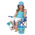 thumbnail image 2 of Melissa & Doug Sunny Patch Flex Octopus Chaise de Plage Pliante pour Enfants, 2 of 3
