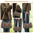 thumbnail image 4 of FORMRS Womens Shoulder Bag with Chain Strap Clutch Purse Cute Tote Handbag, Blue Geometric, 4 of 7