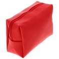 thumbnail image 3 of Miangastore Trousse de Maquillage Rouge Pu Lot de 1 7.9X3.9X2.8In, 3 of 8