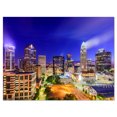 thumbnail image 2 of Charlotte North Carolina Cityscape - Impression sur Toile, 2 of 3