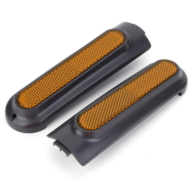 4 piezas de cubierta protectora de tapa de rueda delantera trasera para Xiaomi 4 Mi 4 (amarillo)