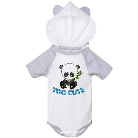 

Inktastic Too Cute Baby Panda with Bamboo Gift Baby Boy or Baby Girl Bodysuit