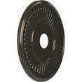thumbnail image 2 of Ekena Millwork 19"OD x 3 1/2"ID x 1"P Berkshire Thermoformed PVC Ceiling Medallion (Fits Canopies up to 8 3/8"), Metallic Charcoal, 2 of 10