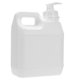 thumbnail image 5 of 2PCS 1L Botellas de bomba de líquido de esterilización Plástico Líquido Cosméticos Contenedor de almacenamiento químico (Blanco), 5 of 6