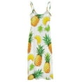 thumbnail image 5 of Lunarable Pineapple Sleeveless Dress for Women Clothing Female Women's Summer Skirt, 5 of 7