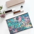 thumbnail image 6 of Cauagu Watercolor Mandala for Tyvek Makeup Bag,Reusable Travel Cosmetic Bag Women Organizer Toiletry Bag Birthday,Gifts for Women Girlfriend Mom Teacher 6.5’’*8.9’’, 6 of 7