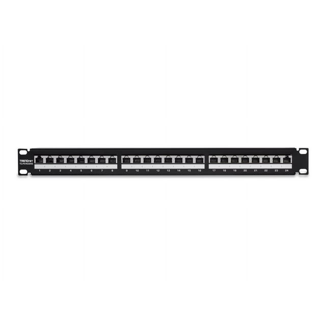 TRENDnet TC-P24C6AS - Panneau de Patch - Chat 6a - RJ-45 X 24 - 1U