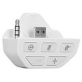 thumbnail image 4 of Para Xbox One Controller Sound Enhancer Adaptador de auriculares estéreo con 4 modos de sonido EQ y modo de detección Blanco, 4 of 8
