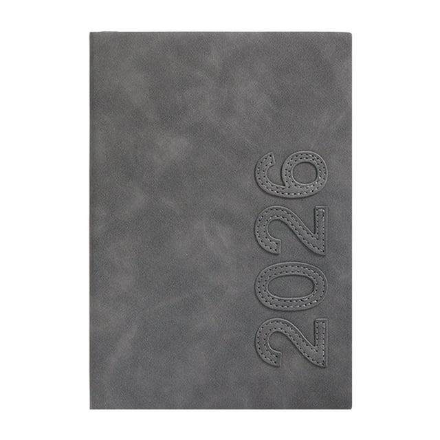 Leodye 1PCS Dated Schedule Planner Compact Practical Home office Daily Date Note Planner Notebook -8.46x5.83x0.79 in