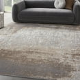 thumbnail image 3 of Nourison Elation Modern Abstract Grey Ivory 7'10" x 9'10" Area Rug, (8' x 10'), 3 of 10