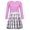 Multicolor PAT17, variant on Arshiner Girls Long Sleeve Stretchy Dress A line Twirly Skater School Party Dress