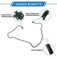 thumbnail image 3 of Manguera del tanque de agua de desbordamiento del radiador compatible para Ford Focus 2010-2023, plástico negro duradero, 3 of 6