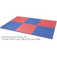thumbnail image 5 of Xspec 1" Extra Thick Interlocking Home Gym Foam Floor Mat Reversible Tiles (24" x 24") | 12 Pieces, 48 Square feet | Protective Flooring for Work Out Exercise, 5 of 7