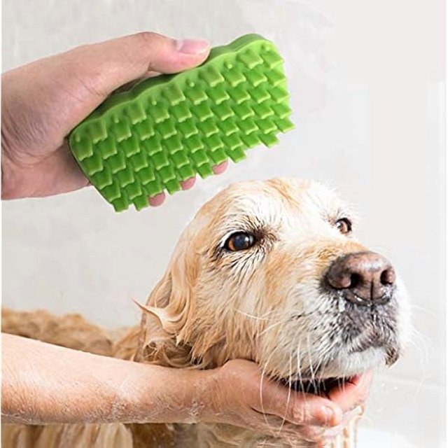 HAYAN Dog Grooming Brush - Dog Cat Brush for Shedding Grooming Short Long Hair - Pet Shampoo Bath Brush Soothing Massage Rubber Comb for Dogs & Cats