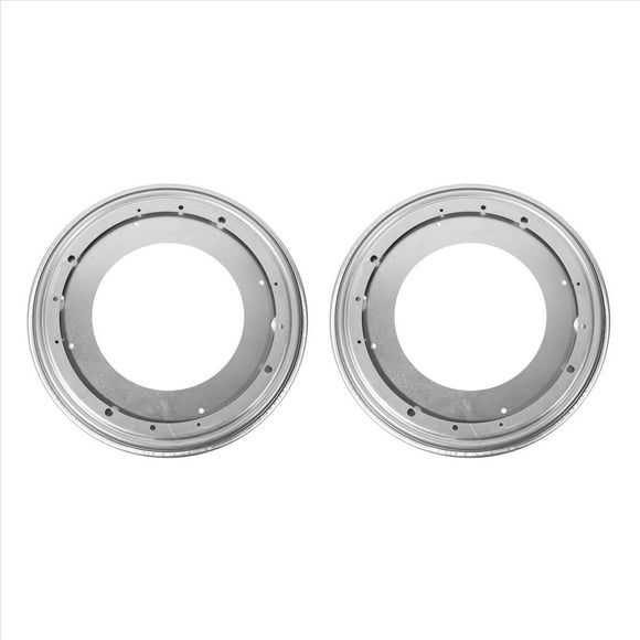 2X la Forma Redonda de 12 Pulgadas Galvanizó la Placa Giratoria Que Giraba la Cocina de la Placa Giratoria Y El Hardware de la Tabla de la Exhibición