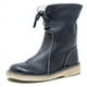 thumbnail image 4 of Botas de nieve de media pantorrilla para mujer, de tacón bajo, punta redonda, de algodón, con mangas de color liso, tallas 35 a 43, 4 of 5