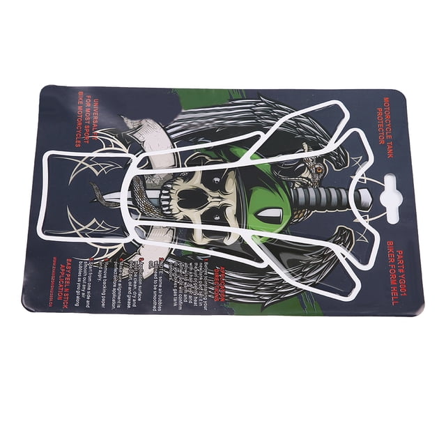 Etiqueta engomada del tanque de la motocicleta, etiqueta engomada universal del tanque de combustible del protector de la almohadilla del tanque de combustible de la motocicleta altamente versátil