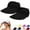 Black, variant on Pink Sun Protection Ponytail Hat for Women 2pc Women's 50+ Sun Visor Hat Polyester,Spandex Ponytail Summer UV Packable Foldable Beach Vacation Essentials One Size