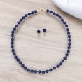 thumbnail image 3 of Set 2 Piezas Collar y Aretes Perla de Mallorca 8mm 45cm | Azul, 3 of 6
