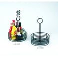 thumbnail image 3 of G.E.T. 4-31850 Black Iron 7.5 Round Table Caddy", 3 of 8