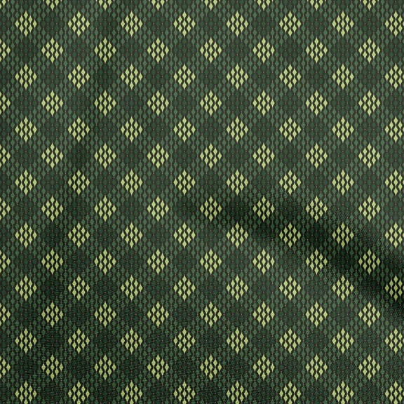 oneOone Polyester Spandex Black Fabric Block Diy Clothing Quilting Fabric Print Fabric By Yard 56 Inch Wide-D0