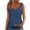 Navy, variant on Staron Women's Casual Camisole 5 Button Sleeveless Tank Top Loose Round Neck Basic T-Shirt, Army Green XL