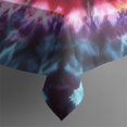 thumbnail image 5 of Colorful Tie Dye Mandala Pattern Square Tablecloth,Waterproof Square Table Cover,Wipeable Spillproof Washable Table Cover for Home Kitchen Party Decor 42"X42"(107x107cm), 5 of 6