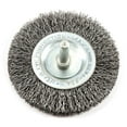thumbnail image 4 of Forney 60016 Wheel Brush, Coarse Crimped Wire with 1/4-Inch Shank, 3-Inch, 4 of 4