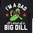 thumbnail image 3 of Instant Message - Dad Kind Of Big Dill   - Men's Short Sleeve Graphic T-Shirt, 3 of 6