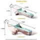 thumbnail image 2 of Juego de cucharas medidoras de plástico para su cocina, dos tamaños de tazas para todo tipo de medición de líquidos y secos, ajustable y fácil, 2 unidades, 2 of 5