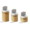 thumbnail image 5 of Shoreew Sealed Milk Powder Jar Transparent Flour Canister Airtight Cereal Container with Scoop Leakproof Food Storage Jar for Cupboard Countertop Pantry, 5 of 7