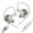 Silver USB C with Mic, variant on KZ ZS12 PRO 2 in Ear Monitor Headphones, Wired Gaming Earbuds 1DD+5BA Hybrid Driver IEM Earphone without Mic, KZ IEM in Ear Monitors for Singer Musician Audiophile,2Pin IEM Cable,Black