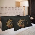 thumbnail image 2 of MKHERT Wild Anima Cobra Head Logo Pillowcase Pillow Protector Cushion Cover 20x30 inch,Set of 2, 2 of 2