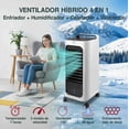 thumbnail image 2 of Calefactor Sky Care 4 en 1 Portátil – Calor, Frío, Deshumidificador y Ventilador, 2 of 9