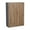 Natural Teak, variant on 27" x 42" Wall Cabinet-Double Door-Grey