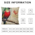 thumbnail image 5 of SHANXI Watercolor Ink Painting Throw Pillow Covers Pattern Square Home Sofa Decorative Pillowcase 20x20in, 5 of 5
