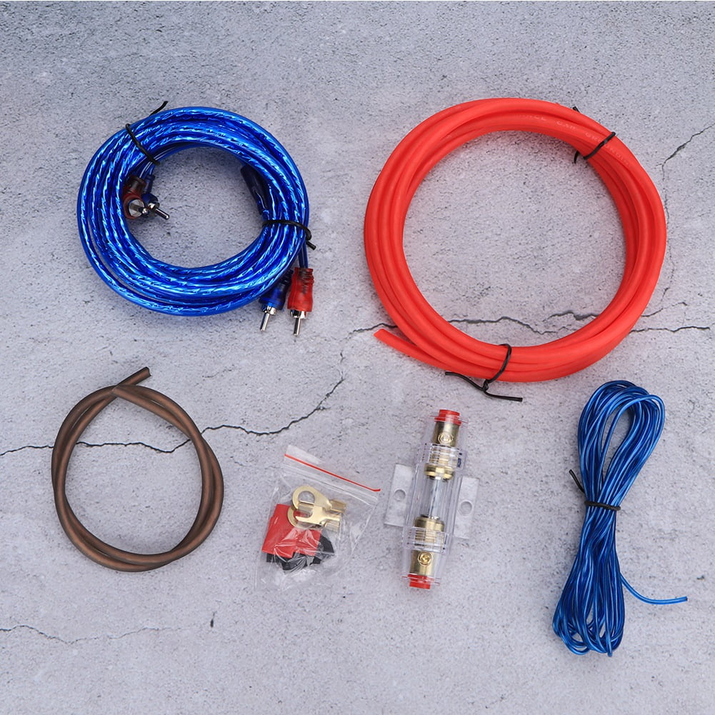 Power Cable Kit, Car Audio Cable Subwoofer Cable Audio Cable Widely