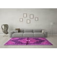 thumbnail image 3 of Ahgly Company Indoor Rectangle Persian Purple Traditional Area Rugs, 8' x 12', 3 of 4