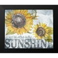 thumbnail image 2 of Louise, Gigi 18x15 Black Modern Framed Museum Art Print Titled - Sunshine Sunflower, 2 of 5