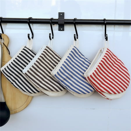 

Desheus 1Pc Oven Glove Super Soft Heat Resistant Cotton Cooking Baking Glove Anti-Scald Pot Holder for Home