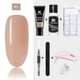 thumbnail image 4 of 7pcs Poly Extension Nail Gel Kit All For Manicure Set Fast Building Gel Polish, 4 of 4