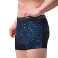 thumbnail image 4 of Naloa Blue Glitter Retro Print Mens Underwear - Boxers for Men, Classic Briefs for Men, 4 of 9