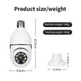 thumbnail image 2 of Wireless Wifi Light Bulb Camera Security Camera 1080p Wifi Smart 360 Surveillance Camera For Indoor And Outdoor, 2 of 4