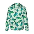 thumbnail image 3 of Haiem Green Sea Turtle UPF 50+ Fishing Shirts for Men Long Sleeve UV Sun Protection Hoodie Non-Mask Outdoor Hiking Shirts, 3 of 9
