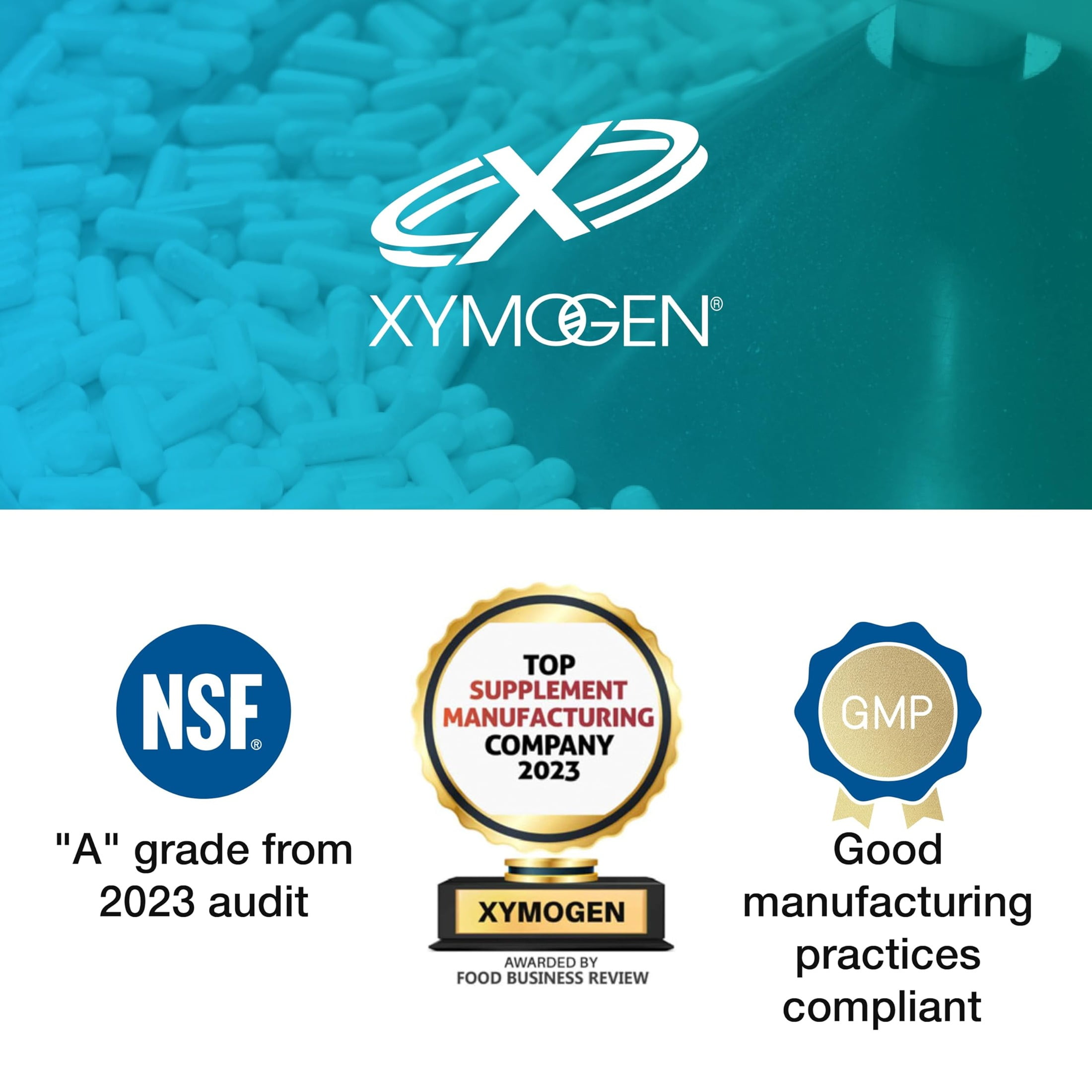XYMOGEN SynovX Recovery - Foundational Joint Support for Movement, Comfort & Recovery - Glucosamine Sulfate & Chondroitin + MSM - 120 Capsules