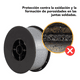 thumbnail image 3 of Set 4 Pz 1kg 1mm Microalambre Bloosom  Flux Para Soldar Fluxcore Sin Gas Gris, 3 of 4
