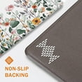 thumbnail image 6 of Spring Floral Kitchen Mats for Floor, Cushioned Anti-Fatigue Kitchen Rugs Non Slip, Wild Flowers Kitchen Rugs Sets of 2, Kitchen Floor Comfort Mats for Home & Office, 18'''' x 48'''' + 18'''' x 30'''', 6 of 6