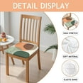 thumbnail image 2 of Boho Abstract Art Seat Covers for Dining Room Chairs Set Of 6,Stretch Printed Washable Chair Seat Cover with Elastic Ties and Button,Removable Waterproof Couch Cushion Covers, 2 of 6