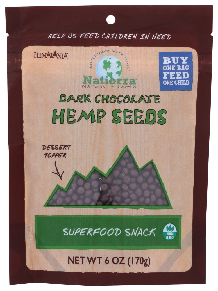 Himalania Hemp Seeds Dark Chocolate, 6 Oz