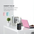 thumbnail image 2 of Air Humidifier Car Portable Air Diffuser 5 Mode Breathing car mist Light Home Mist Maker Sprayer, Pink, 2 of 6